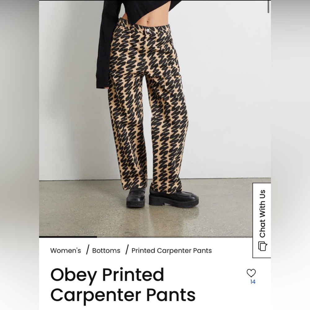 Obey brighton carpenter pants